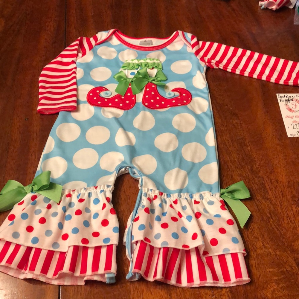 Baby Girls Christmas Outfit